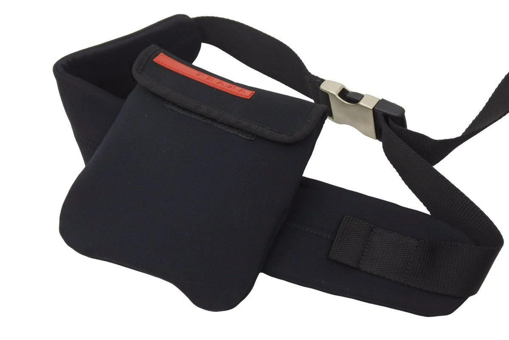 Prada waist bag body Sport black